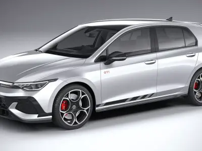 Volkswagen Golf Clubsport GTI 2025 3D model