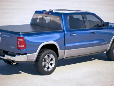 Dodge Ram Laramie 2019 3D model