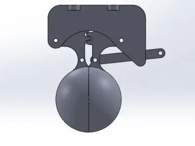 Capsule-Type Holding Mechanism for Drones 3D model
