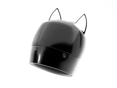 Cat Ear Helmet 3D model