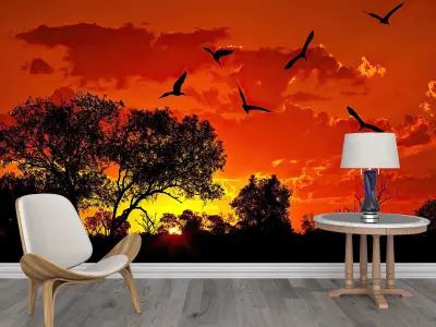 Photo Wallpaper No 19 Low-poly 3D model