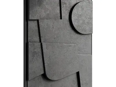 Painted by Edith Beurskens 3D model