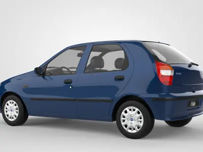 Fiat Palio 2006 3D model