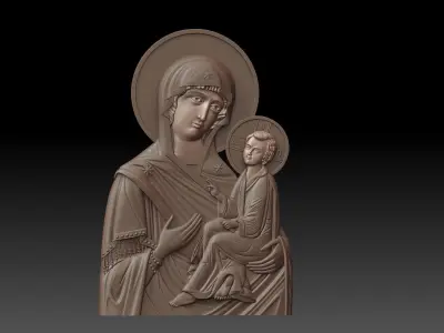 vergin mery orthodox 3D print model