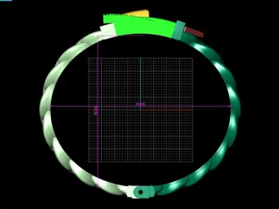 bracelet  belt  FOR woman  3D print model