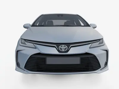 Car Toyota Corolla E210 Model 3D model