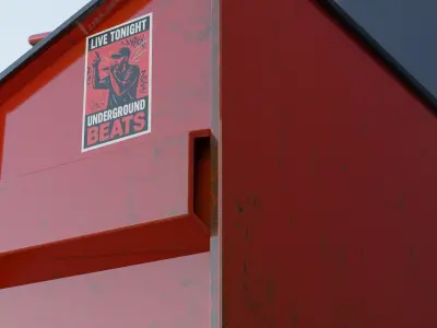 Dumpster 3d Model - Game Ready Free low-poly 3D model