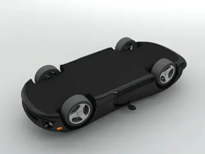 1995 Dodge Viper RT 10 Sports Car 3D model