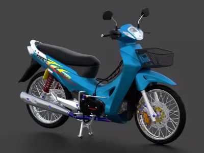 2006 -  Honda Wave 125 3D model
