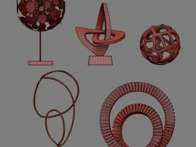 Decor Set 40 3D model