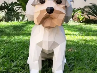 Maltese papercraft model 3D model