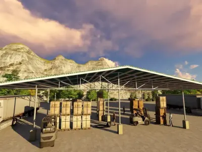 PROJECTS COMPLETED IN 3D MODEL WITH AUTOCAD FULL PLAN 3D model