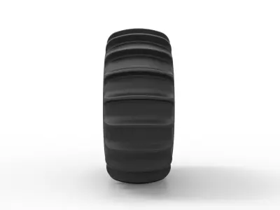 Rear wheel for Dune Buggy 3D print model