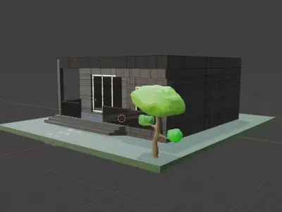 Luxury Villa 3D model purchase