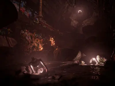 Mine Collapse - Unreal Engine Full Scene Free 3D model