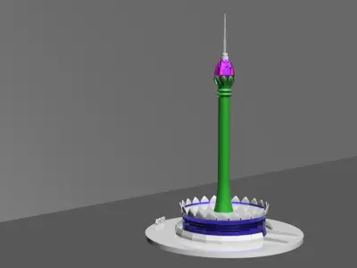 Colombo Lotus Tower Sri Lanka 3D model