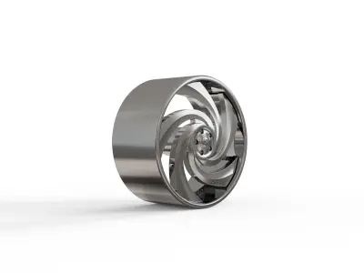 RUCCI FORGED sleeper CONCAVE WHEEL 3D print model