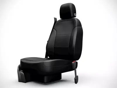 Seat v7 Low-poly 3D model