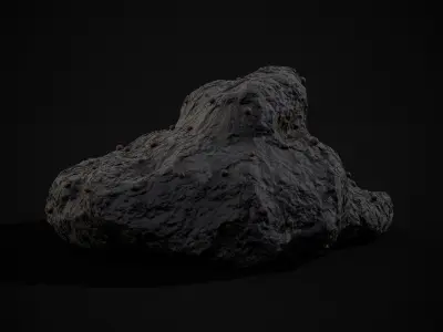 Bear Poop Low-poly 3D model