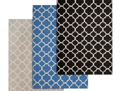 Rug Set 267 3D model