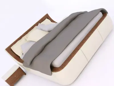 woodways bossa nova bedroom set 3D model