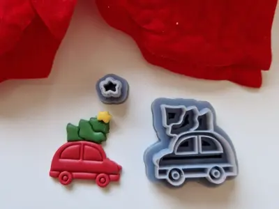 Car - Polymer Clay Cutter 3D model