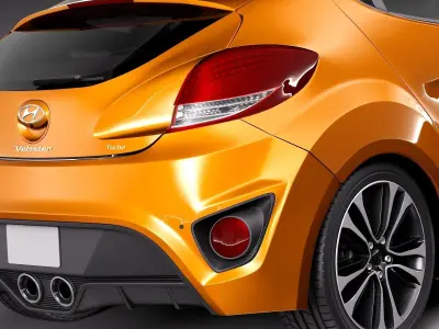 Hyundai Veloster 2016 3D model