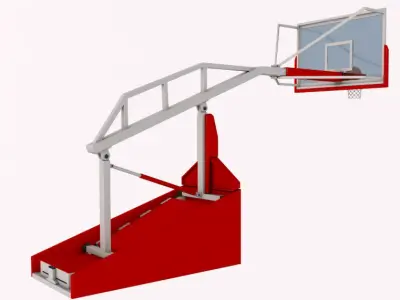 Basketball Hoop 3D model shop