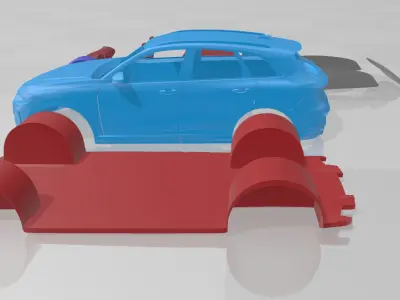 Audi SQ5 2025 - Separate Parts STL Model 3D print model