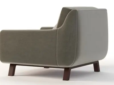 Joybird Calhoun Club Chair 3D model