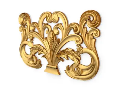 Classic decor ornament 86 3D model