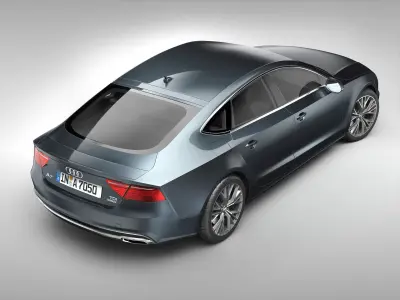 Audi A7 Sportback 2015 3D model