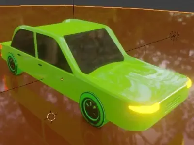 Laimik Car 3D model