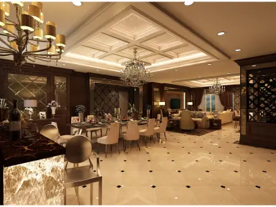 Suite condo 3D model