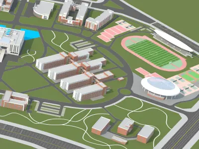Kunming Medical University 3D model