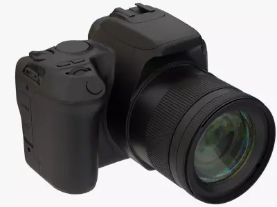 Detailed Realistic Camera 3D model