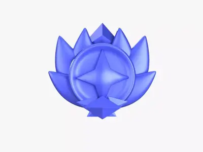 Reward Medal 3D Illustration 3D model