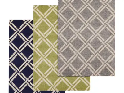 Rug Set 1873 3D model