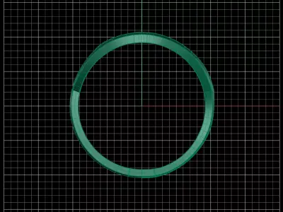 Minimal Abstract Ring 07 3D print model