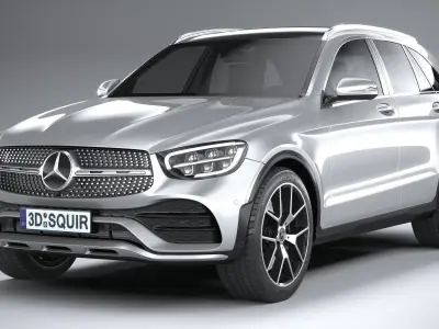 Mercedes-Benz GLC AMG 2020 3D model