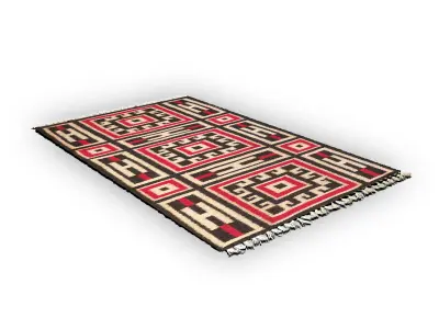 Nokshi Katha Carpet 3D model