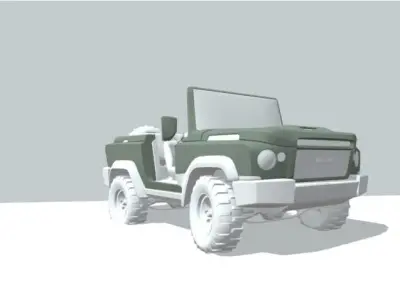 JippG jeep 3D model