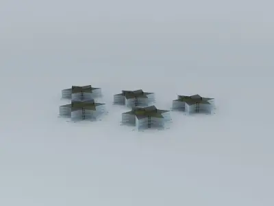 Diamond Star Complex 3D model