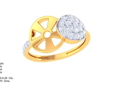 ring ring 3D print model 22