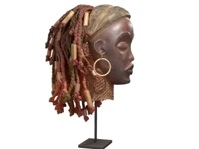 Angola Princess 3D model