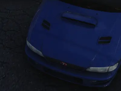 Subaru Impreza GC8 WRX 3D model