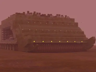 Mortal Engines Free 3D model