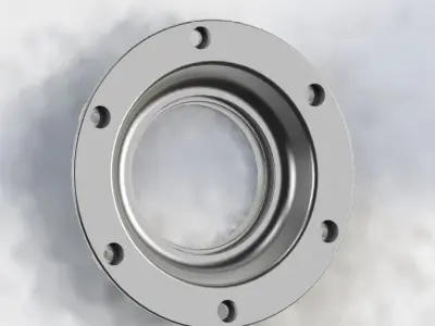 TSW Wheel Center Cap 3D print model