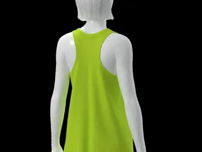 Nike Tank Top 3D model
