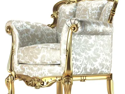 Armchair Berchet ANGELO CAPPELLINI 28570 3D model